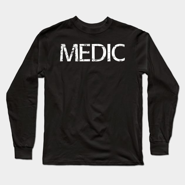 Medic Long Sleeve T-Shirt by BKDesigns